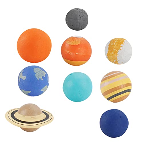 UPKOCH 9Stücke Teiliges Planetenmodell Lebensechte Kosmologische Planeten für Tischdekoration und Lehrmaterial Hautfreundliches Material Lernspielzeug für Weltraum UPKOCH 9Stücke Teiliges Planetenmodell Lebensechte Kosmologische Planeten für Tischdekoration und Lehrmaterial Hautfreundliches Material Lernspielzeug für Weltraum von UPKOCH