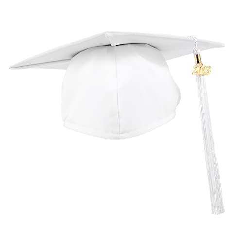 UPKOCH Abschlusskappe 2023 Graduierung Des Kappenhalters Abschluss 2023 Elastische Hüte Universitätsabschlusshut Partyzubehör Meister Hut Modisches Abschlusskostüm Weiß Polyester UPKOCH Abschlusskappe 2023 Graduierung Des Kappenhalters Abschluss 2023 Elastische Hüte Universitätsabschlusshut Partyzubehör Meister Hut Modisches Abschlusskostüm Weiß Polyester von UPKOCH