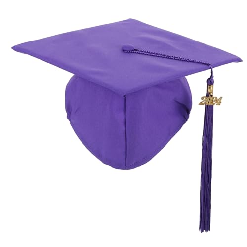 UPKOCH Abschlusskappe 2023 abschlussfeier graduation cap Hutschachteln verstellbare Graduierungskappe Party handwerkliche Abschlusskappe Abschlusshüte aus Polyester für Erwachsene Violett UPKOCH Abschlusskappe 2023 abschlussfeier graduation cap Hutschachteln verstellbare Graduierungskappe Party handwerkliche Abschlusskappe Abschlusshüte aus Polyester für Erwachsene Violett von UPKOCH