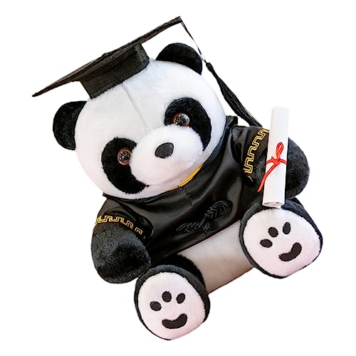 UPKOCH Abschlusspuppe Kleine Bärenpuppe Plüsch-abschlussbär Party Entzückendes Plüschbärenspielzeug Plüschbär Dekorativer Graduierungs-plüschbär Plus Bärenpuppe Pp Baumwolle von UPKOCH