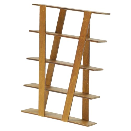 UPKOCH Adorable Miniatur Holz Möbel Miniatur Aufbewahrungsregal Puppenhaus Zubehör Mini Storage Stand Holzmodell in Walnussfarbton für Mini Haus Dekoration UPKOCH Adorable Miniatur Holz Möbel Miniatur Aufbewahrungsregal Puppenhaus Zubehör Mini Storage Stand Holzmodell in Walnussfarbton für Mini Haus Dekoration von UPKOCH