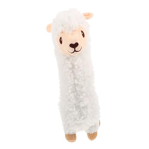 UPKOCH Alpaka Plüschtier Plüschtiere Tierhase Alpaka Puppe Plüsch Alpaka Puppen Mädchen Kinderspielzeug Massenspielzeug Mädchenspielzeug Welpenspielzeug Kind Alpaka Puppe Figur Pp von UPKOCH