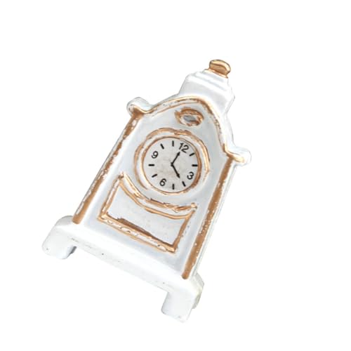 UPKOCH Analoge Uhr Puppenhaus Dekorative Uhren Für Mini Niedliches Retro Wohnpendel Winzige Dekoration Vintage Rollenspiel Puppenmöbel Weiße Legierung UPKOCH Analoge Uhr Puppenhaus Dekorative Uhren Für Mini Niedliches Retro Wohnpendel Winzige Dekoration Vintage Rollenspiel Puppenmöbel Weiße Legierung von UPKOCH