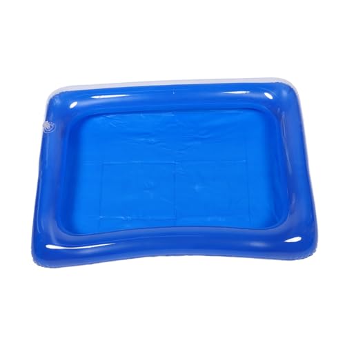 UPKOCH Aufblasbare Sandspielschale für PVC Sandbox für Kreatives zu Hause für Drinnen und Draußen Blau UPKOCH Aufblasbare Sandspielschale für PVC Sandbox für Kreatives zu Hause für Drinnen und Draußen Blau von UPKOCH