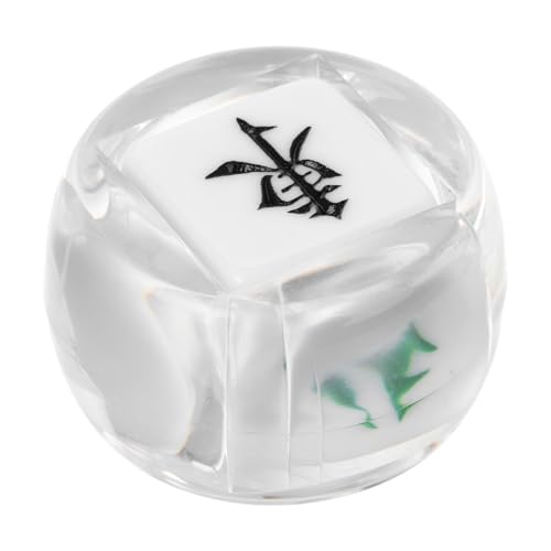 UPKOCH Azimutwürfel Partygeschenk tragbare Würfel Spiel Würfel große Würfel Mahjong-Würfel Würfel Masse Spiel-Requisiten kleine Würfel Plastik von UPKOCH