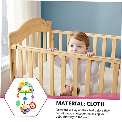 UPKOCH Babyhänge Rassel Buntes Windspiel für Kinderwagen und Babysitz Kuscheliges Plüschtier mit Tiermotiven Fördert Greifreflex und Neugier Geeignet für Neugeborene und Kleinkinder UPKOCH Babyhänge Rassel Buntes Windspiel für Kinderwagen und Babysitz Kuscheliges Plüschtier mit Tiermotiven Fördert Greifreflex und Neugier Geeignet für Neugeborene und Kleinkinder von UPKOCH