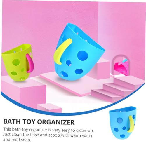 UPKOCH Badespielzeug Organizer mit Saugnäpfen Wasserdichter Bad Aufbewahrungskorb Wandmontage Badewannen Organizer für Babybadespielzeug Großer Kunststoffkorb für Badezimmer UPKOCH Badespielzeug Organizer mit Saugnäpfen Wasserdichter Bad Aufbewahrungskorb Wandmontage Badewannen Organizer für Babybadespielzeug Großer Kunststoffkorb für Badezimmer von UPKOCH