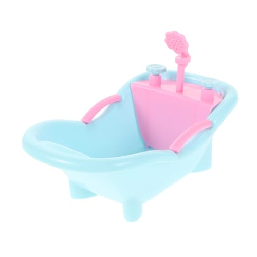 UPKOCH Badewanne Für Puppenhaus Vielseitig Einsetzbar Badewanne Pool Oder Toilette Exquisite Details Tragbar Und Kompakt Zubehör Für Kreative Rollenspiele von UPKOCH