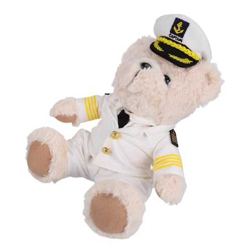 UPKOCH Bär Plüschpuppe Gefüllte Puppe Kuscheltiere Bär Gefüllter Bär Plüsch Schlafzimmer Bär Puppe Plüschtier Bär Bär Puppe Kuscheltier Home Bär Puppe Bär Beige Pp Baumwolle von UPKOCH