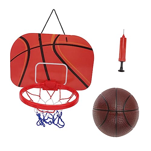 UPKOCH Basketballkorb Wandmontage Basketballkorb Set Für Und Erwachsene Indoor Und Outdoor Basketballspiel Mit Mini Basketball Und Pumpe Für Kinderzimmer Und Büro Zufällige Farben von UPKOCH