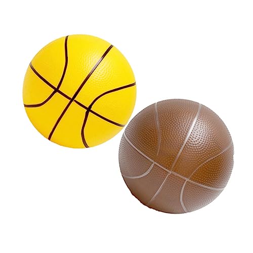 UPKOCH Basketballspielzeug Kinder Outdoor Spielzeug Kinder draußen Spielzeug verdickter Basketball jugete Kinderspielzeug Entwässerungskorb Ball für Kinder Kinderbasketball elastisch von UPKOCH