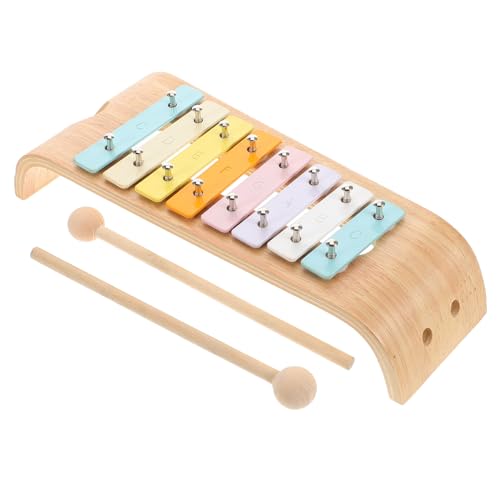 UPKOCH Babyinstrumente – Glockenspiel-xylophon Mit Stöcken – Kognitives Spielzeug Für Kinder – Pädagogisches Musikinstrument von UPKOCH