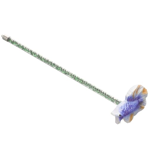UPKOCH Betta Fisch Trainingsstab Interaktiver Betta Fish Wand für Aquarium Sicheres Benutzerfreundliches Design für Tricks Übungen Attraktives für Kampffische Resin Modell von UPKOCH