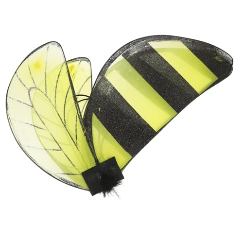 UPKOCH Bienen Flügel Kostüm für Erwachsene und Leicht Tragbar für Karneval Cosplay und Partys Einzigartige Dekoration für Auftritte und Festivals UPKOCH Bienen Flügel Kostüm für Erwachsene und Leicht Tragbar für Karneval Cosplay und Partys Einzigartige Dekoration für Auftritte und Festivals von UPKOCH