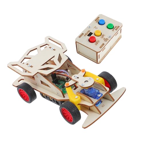 UPKOCH Bildungsrennen Bausätze Für Modellautos Modellauto Ferngesteuert Stammprojekt Auto-bausatz Naturwissenschaftskits Kunsthandwerk Für Holzpuzzle Beige Plastik UPKOCH Bildungsrennen Bausätze Für Modellautos Modellauto Ferngesteuert Stammprojekt Auto-bausatz Naturwissenschaftskits Kunsthandwerk Für Holzpuzzle Beige Plastik von UPKOCH