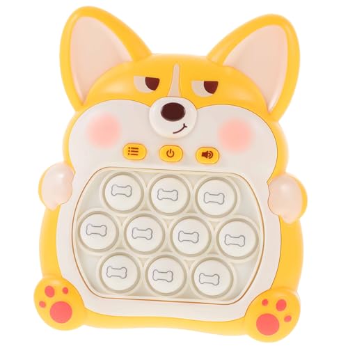 UPKOCH Blase Schnellschiebespielzeug Elektronisches Handheld Cartoon Design Stressabbauendes Schiebespiel Für Schnelles Drückspielzeug von UPKOCH