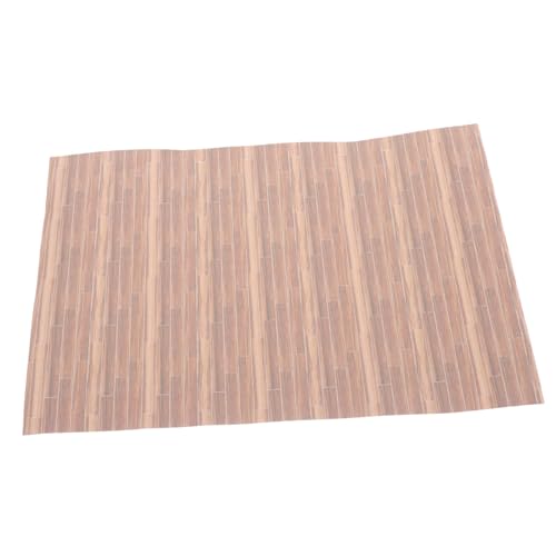 UPKOCH Blatt Boden Schablone Fliesen Miniatur DIY Mini Bodenbelag Dekorationen Home Decor Puppenhaus Möbel Streich Puppenhaus Möbel Gefälschte Mini Puppenhaus Kit von UPKOCH