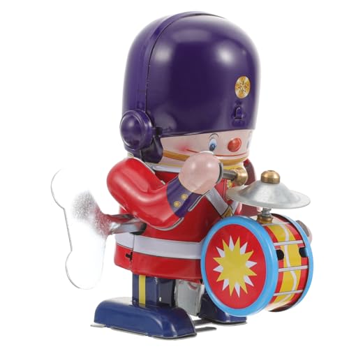 UPKOCH Retro Blechspielzeug Vintage Aufzieh-Schlagzeuger Soldat Marschierender Soldat Spielzeug für Jungen UPKOCH Retro Blechspielzeug Vintage Aufzieh-Schlagzeuger Soldat Marschierender Soldat Spielzeug für Jungen von UPKOCH