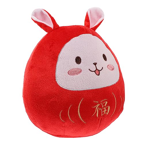 UPKOCH Bodhisattva Puppe Tier Stofftier Stofftiere für Plüschtier Valentinstag Hasenspielzeug Chinesisches Neujahrsspielzeug Kuscheltier PP Baumwolle rot UPKOCH Bodhisattva Puppe Tier Stofftier Stofftiere für Plüschtier Valentinstag Hasenspielzeug Chinesisches Neujahrsspielzeug Kuscheltier PP Baumwolle rot von UPKOCH