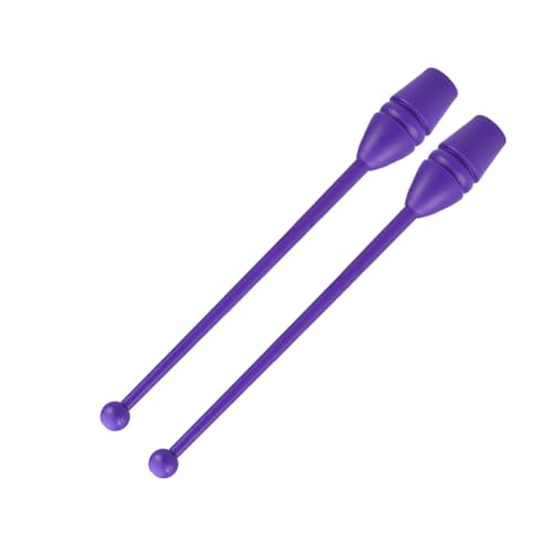 UPKOCH Bunte Rhythmische Gymnastikstäbe aus Robustem Kunststoff Vielseitiges Trainingszubehör für Erwachsene Fördert Fitness Koordination Kreativität bei Indoor Party und Sport von UPKOCH