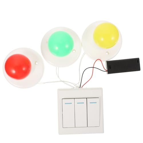 UPKOCH Busy Board Zubehör Für Kleinkinder Kinderspielzeug Kinderspielzeug Busy Board Interessantes Lichtspielzeug Trainingsspielzeug Lustiges Busy Board Frühpädagogisches Aus Kunststoff von UPKOCH