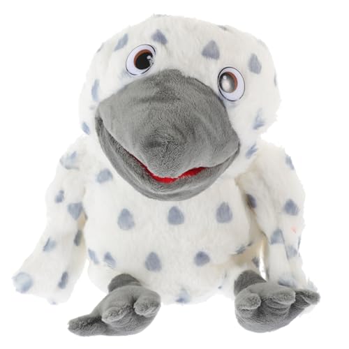 UPKOCH Cartoon Handpuppe Vogel Design Interaktive Plüsch Handpuppe für Geschichtenerzähler Fördert Fantasie und Hand Augen Koordination für Erwachsene von UPKOCH