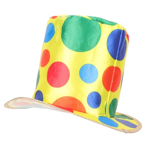 UPKOCH Clown-Hut Kappen Halloween-Zylinder Clown verkleiden Sich Hut Clownhut Zaubererhut Clown Kopfschmuck Clown Hut Kleider Clown-Deko Halloween-Cosplay-Hut Clown-Kostüm Polyester UPKOCH Clown-Hut Kappen Halloween-Zylinder Clown verkleiden Sich Hut Clownhut Zaubererhut Clown Kopfschmuck Clown Hut Kleider Clown-Deko Halloween-Cosplay-Hut Clown-Kostüm Polyester von UPKOCH