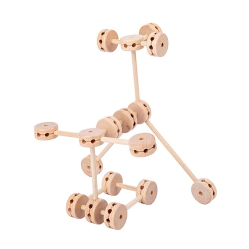 UPKOCH Cognition Holzspielzeug Montessori Bauklötze für Kleinkinder Fördert Hand Auge koordination und Kognitive Entwicklung Langlebiges Holz Lernspielzeug für Junge Mädchen von UPKOCH