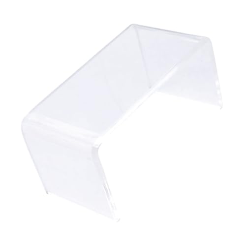 UPKOCH Couchtisch-Modell Puppenhausverzierungen Mini-hausbedarf Mini-hausverzierung Kleines Hauszubehör Kleines Hausdekor Puppenhaus Kleines Hausgerät Plastik Transparent von UPKOCH