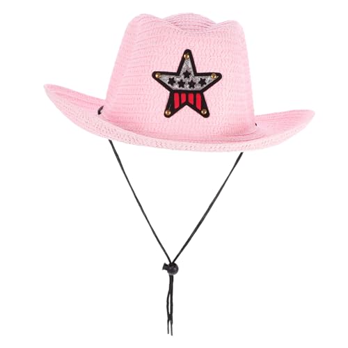 UPKOCH Cowboyhut Kinderstrohhut Kinderstrohhüte Strandhut Gewebte Strohhüte Für Kindermützen Mädchen Hüte Kleinkindhüte Partyhüte Für Hut Für Kleinkindmädchen Rosa UPKOCH Cowboyhut Kinderstrohhut Kinderstrohhüte Strandhut Gewebte Strohhüte Für Kindermützen Mädchen Hüte Kleinkindhüte Partyhüte Für Hut Für Kleinkindmädchen Rosa von UPKOCH