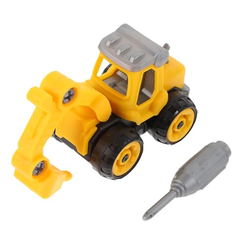 UPKOCH DIY Baustellenfahrzeug Auto Modell mit Montagefunktion Buntes Cartoon Design Große Teile für Sicheres ohne Batterien für Jungen und Mädchen Ab Jahren UPKOCH DIY Baustellenfahrzeug Auto Modell mit Montagefunktion Buntes Cartoon Design Große Teile für Sicheres ohne Batterien für Jungen und Mädchen Ab Jahren von UPKOCH