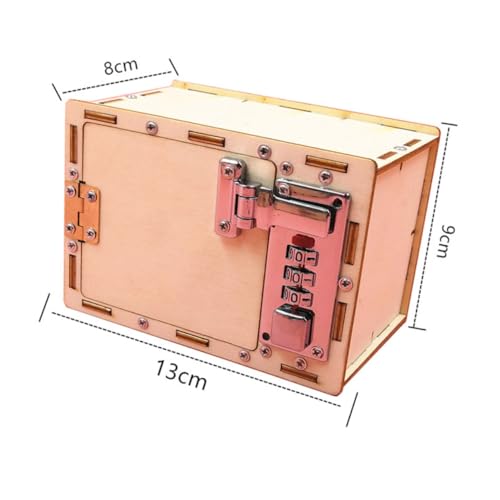 UPKOCH DIY Mechanische Passwortbox Bausatz für Wissenschaftliches Lernspielzeug Lockbox Herstellungsmaterialien Kreative Experimentier und Erfindungswerkzeuge für Schüler UPKOCH DIY Mechanische Passwortbox Bausatz für Wissenschaftliches Lernspielzeug Lockbox Herstellungsmaterialien Kreative Experimentier und Erfindungswerkzeuge für Schüler von UPKOCH