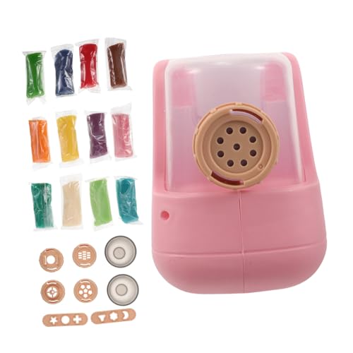 UPKOCH DIY Nudelmaschine Spielset Weiches Knetmasse Nudelpressen Lufttrocknend Modellierbar Küchenrollenspiel für Jungen und Mädchen Fördert Kreativität und Motorische Fähigkeiten von UPKOCH