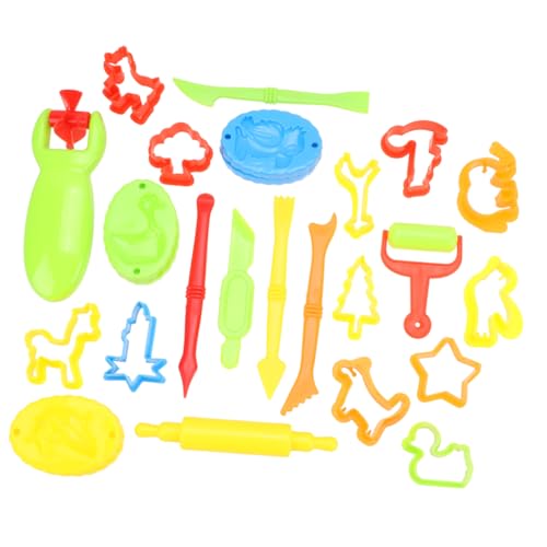 UPKOCH DIY Plastilin Werkzeugsatz für Bunte Knetformen Umweltfreundliche Knetmasse Werkzeuge mit Verschiedenen Formen Fördert Kreativität und Formenerkennung Beim UPKOCH DIY Plastilin Werkzeugsatz für Bunte Knetformen Umweltfreundliche Knetmasse Werkzeuge mit Verschiedenen Formen Fördert Kreativität und Formenerkennung Beim von UPKOCH