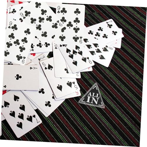 UPKOCH Dealer Button für Pokerspiele Doppelter Acryl Dreieck Dealer Button in Langlebiges Zubehör für Professionelle Spieler Geeignet für Familienfeiern und Pokerabende von UPKOCH