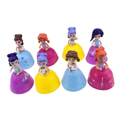 UPKOCH Mini-tassenpuppe Liebenswerter Kuchenbecher Transformationsspielzeug Aus Abs- Für Mädchen Neuartige Zur Puppenverformung Puppenspielzeug Zufällige Farbe von UPKOCH