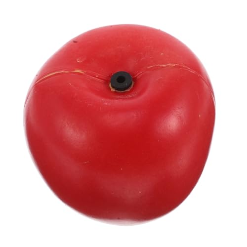 UPKOCH Dekorative Äpfel Apfelmanipulationen Künstliche Früchte Plastikäpfel Für Falsches Obstdekor Künstlicher Apfel Äpfel Aus Plastik Spielzeugäpfel Abs-Kunststoff Rot von UPKOCH