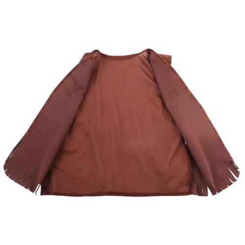 UPKOCH Denim Top Weste Kostüm für Party Westernweste für Western-Kostümzubehör Kinderkommode Rollenspielweste Unisex-Weste für Kostüm Weste Gestrick UPKOCH Denim Top Weste Kostüm für Party Westernweste für Western-Kostümzubehör Kinderkommode Rollenspielweste Unisex-Weste für Kostüm Weste Gestrick von UPKOCH