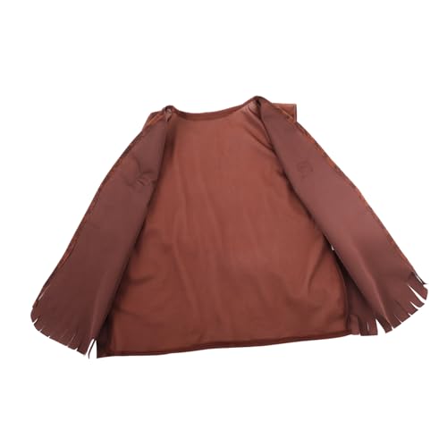 UPKOCH Western Kinder Outfit Weste Unisex für Karneval Halloween Kinderweste im Wilden Westen Stil Vielseitig Kombinierbar mit Jeans und UPKOCH Western Kinder Outfit Weste Unisex für Karneval Halloween Kinderweste im Wilden Westen Stil Vielseitig Kombinierbar mit Jeans und von UPKOCH
