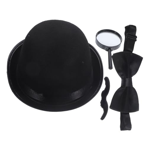 UPKOCH Detektiv Kostüm mit Realistischem Schnurrbart und Zubehör Leichtes Strapazierfähiges Cosplay Prop für Karneval Motto Kostümparty für Detektiv Spionage Verkleidung UPKOCH Detektiv Kostüm mit Realistischem Schnurrbart und Zubehör Leichtes Strapazierfähiges Cosplay Prop für Karneval Motto Kostümparty für Detektiv Spionage Verkleidung von UPKOCH