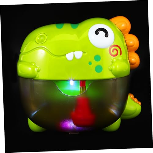 UPKOCH Dinosaurier-Blasenmaschine badewanne Dinosaurier Leuchtendes Badespielzeug für Kleinkinder -Dinosaurier- Hersteller von Schaumbädern Green UPKOCH Dinosaurier-Blasenmaschine badewanne Dinosaurier Leuchtendes Badespielzeug für Kleinkinder -Dinosaurier- Hersteller von Schaumbädern Green von UPKOCH