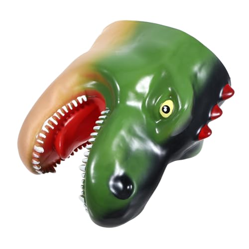 UPKOCH Dinosaurier Handpuppe für Dinosaurier Kopfspielzeug mit Beweglichem Mund Puppen für Geschichtenerzählen und Rollenspiele für Motorische Fähigkeiten UPKOCH Dinosaurier Handpuppe für Dinosaurier Kopfspielzeug mit Beweglichem Mund Puppen für Geschichtenerzählen und Rollenspiele für Motorische Fähigkeiten von UPKOCH