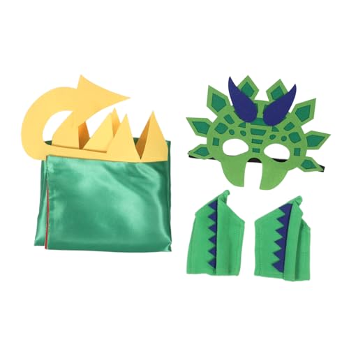 UPKOCH Dinosaurier Kostüm Umhang für Kleinkinder Atmungsaktiver Cartoon Dino Cape mit Kapuze Vielseitig für Geburtstag Halloween Fasching Rollenspiel Jungen Mädchen UPKOCH Dinosaurier Kostüm Umhang für Kleinkinder Atmungsaktiver Cartoon Dino Cape mit Kapuze Vielseitig für Geburtstag Halloween Fasching Rollenspiel Jungen Mädchen von UPKOCH