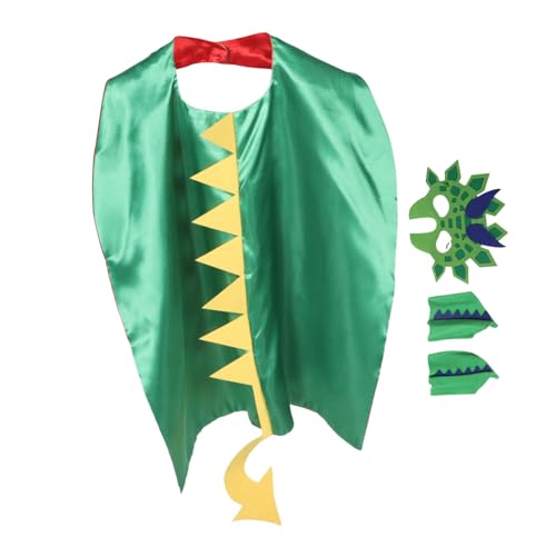 UPKOCH Dinosaurier-umhänge Mit Dino-Masken Und Krallen Für Junge Mädchen Cartoon-Design Atmungsaktivem Stoff Geeignet Für Partys Und Rollenspiele UPKOCH Dinosaurier-umhänge Mit Dino-Masken Und Krallen Für Junge Mädchen Cartoon-Design Atmungsaktivem Stoff Geeignet Für Partys Und Rollenspiele von UPKOCH