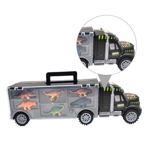 UPKOCH Dinosaurier Transport LKW Spielset mit Bunten Dinosaurier Figuren Robuster Anhänger mit Tragegriff Langlebiges Fahrzeugspielzeug für Fantasievolles Kinderspiel und Geschenkideen UPKOCH Dinosaurier Transport LKW Spielset mit Bunten Dinosaurier Figuren Robuster Anhänger mit Tragegriff Langlebiges Fahrzeugspielzeug für Fantasievolles Kinderspiel und Geschenkideen von UPKOCH