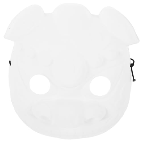 UPKOCH Diy PVC Schweinemaske Unbemalt für Cosplay Partys Malbare Tiermaske für Halloween Karneval für Kreative Projekte und Kostüme UPKOCH Diy PVC Schweinemaske Unbemalt für Cosplay Partys Malbare Tiermaske für Halloween Karneval für Kreative Projekte und Kostüme von UPKOCH