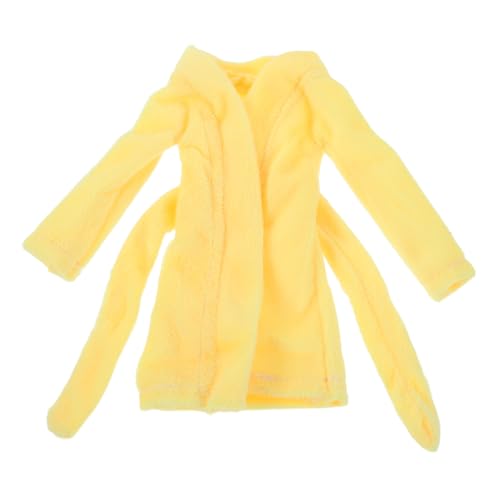 UPKOCH Doll Sleepwear für Weiche Schlafanzug Puppenkleidung Babydoll Bademantel Zubehör Einfach Anzuziehen Nachtwäsche für Rollenspiele und Sammelspaß von UPKOCH
