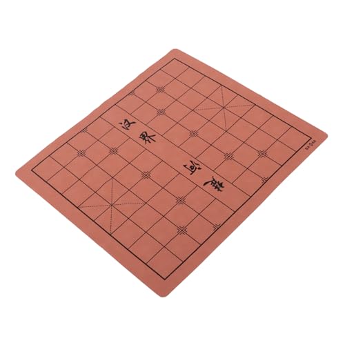 UPKOCH Leder-spielbrett Doppelseitiges Design Leicht Zu Tragendes Schachbrett Für Unterwegs Zufällige Farbe von UPKOCH