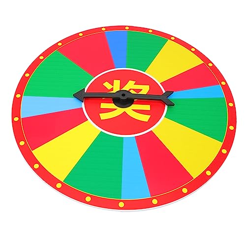 UPKOCH Drehteller Drehteller Requisite Für Spiele Dekoration Wiederverwendbarer Drehteller Party Spiel Requisite Ziehspiel Hängender Drehteller Spiel Drehteller von UPKOCH