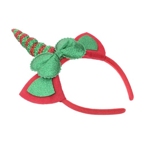 UPKOCH Festlicher Einhorn Haarreifen Für Mädchen Lustige Weihnachts Und Halloween-party Haarschmuck Und Bequemer Kopfputz Für Feiern Und Besondere Anlässe von UPKOCH